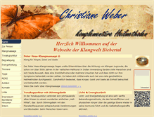 Tablet Screenshot of klangwelt-biebertal.de